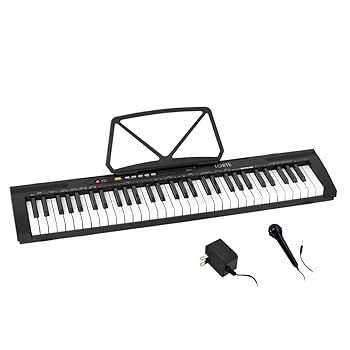 ♡美品♡TORTE トルテ TSDK-61 電子キーボード 61鍵盤　スタンド付 Amazon.co.jp: TORTE トルテ 電子キーボード 61鍵盤 日本語表記